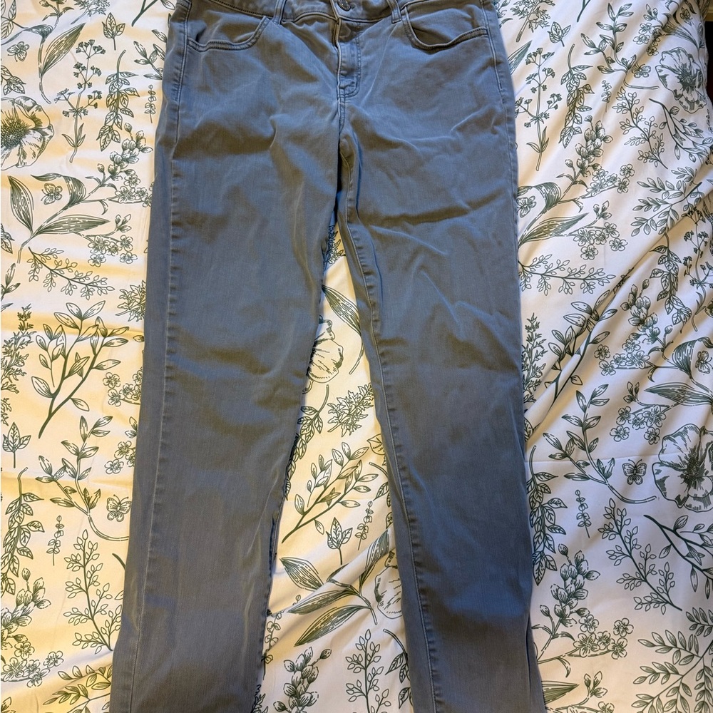 AE Grey Jeggings Size 14 Regular